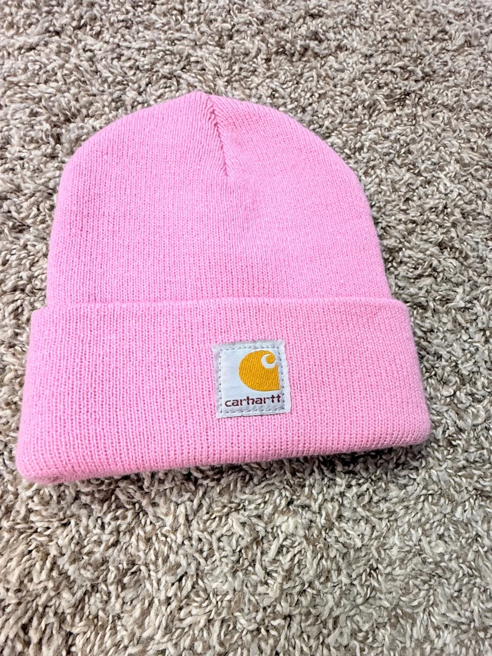 Carhartt Kids Light Pink Cuffed Beanie